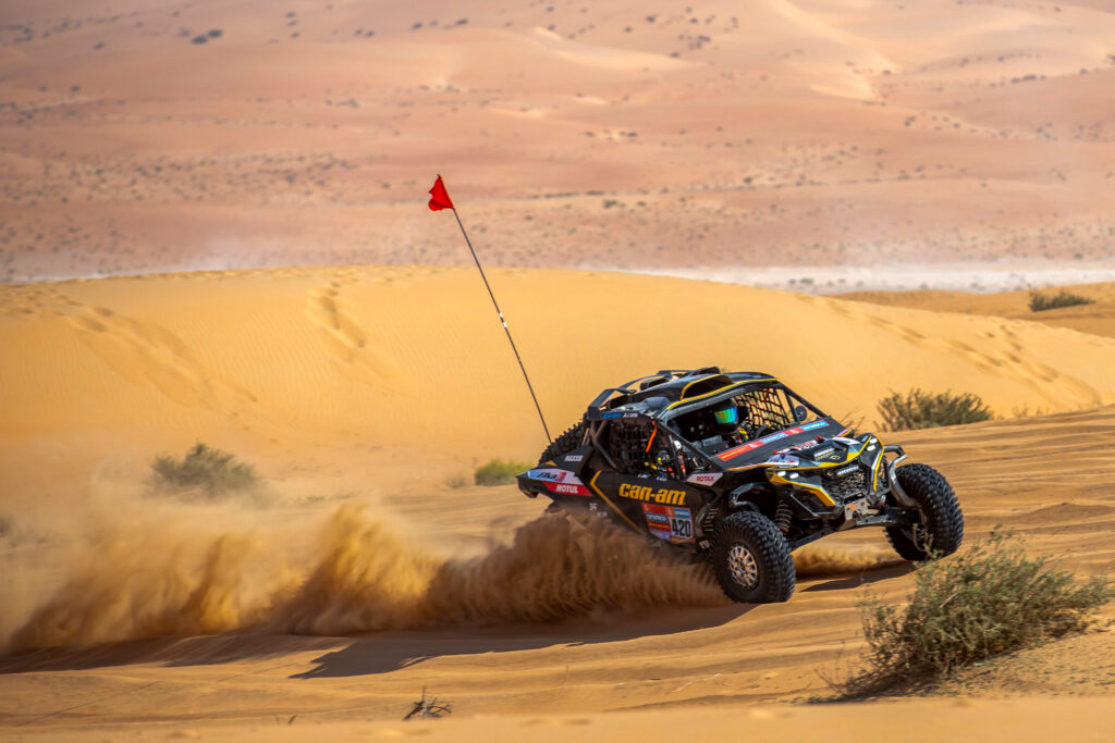 Dakar Rally fast car