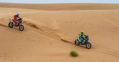 Dakar Rally motorcycle drivers