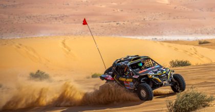 Dakar Rally fast car